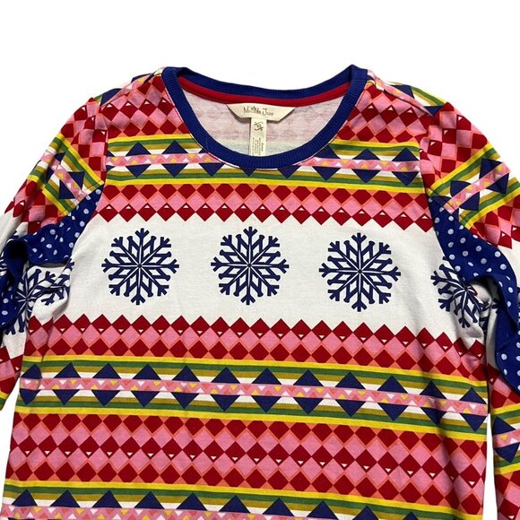 Matilda Jane 10Y Falling Snow Ruffle Top - Picture 2 of 5